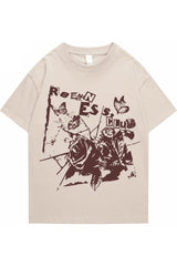 Vintage-T-Shirt mit Grafikdruck