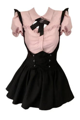 Vintage Vignette Corset 2 Piece Set