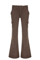 Vintage Y2K Brown Flared Jeans