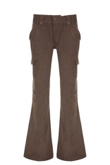 Vintage Y2K Brown Flared Jeans