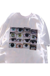 Weirdcore – T-Shirt mit ästhetischem Augen-Print