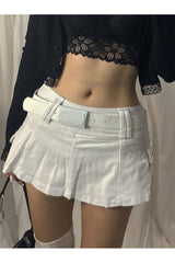 Y2K Alt Low Waist Mini Skirt