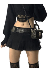 Y2K Alt Low Waist Mini Skirt