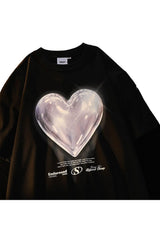 Y2k Bright Heart T-shirt