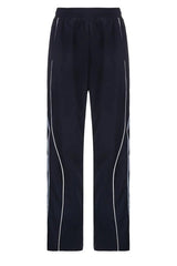 Y2K High Rise Striped Sweatpants