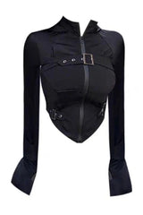 Y2K Sexy Gothic Two-Piece Set