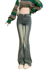 Y2K Skinny Flare Jeans