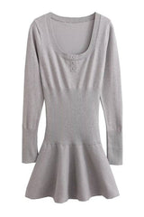 Robe courte printemps Y2K