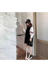 Robe deux pièces à manches longues Y2K