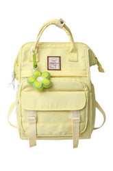 Yellow College Laptop Backpack