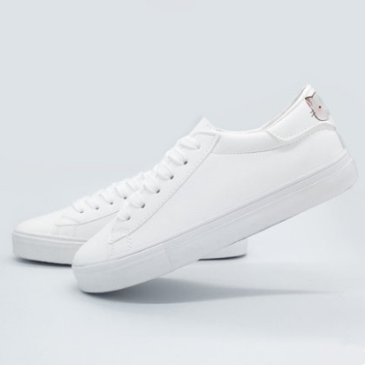 White Kawaii Ainmal Sneakers