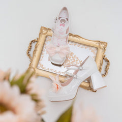 Lolita Pastel Bow Knot Mary Janes Lolita Shoes ON07