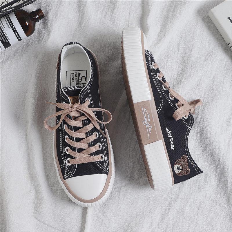 Harajuku Bear Kawaii Sports Shoes