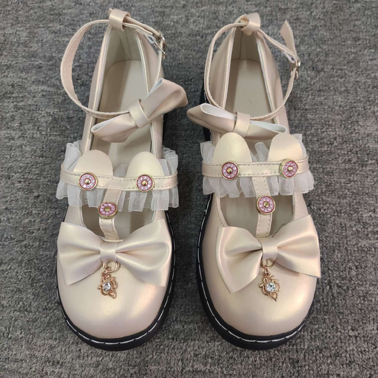 Lolita Vintage Little Leather Shoes