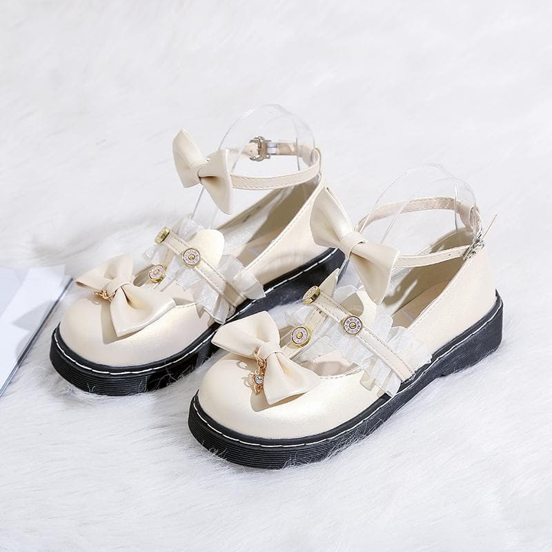 Lolita Vintage Little Leather Shoes