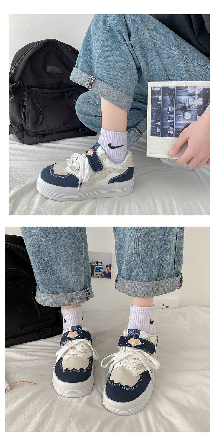 Kawaii Lolita White Spring Sport Shoes