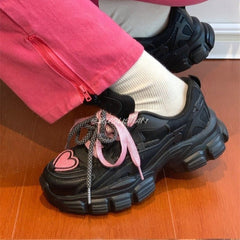 Pre-saleBlack Heart Sneakers