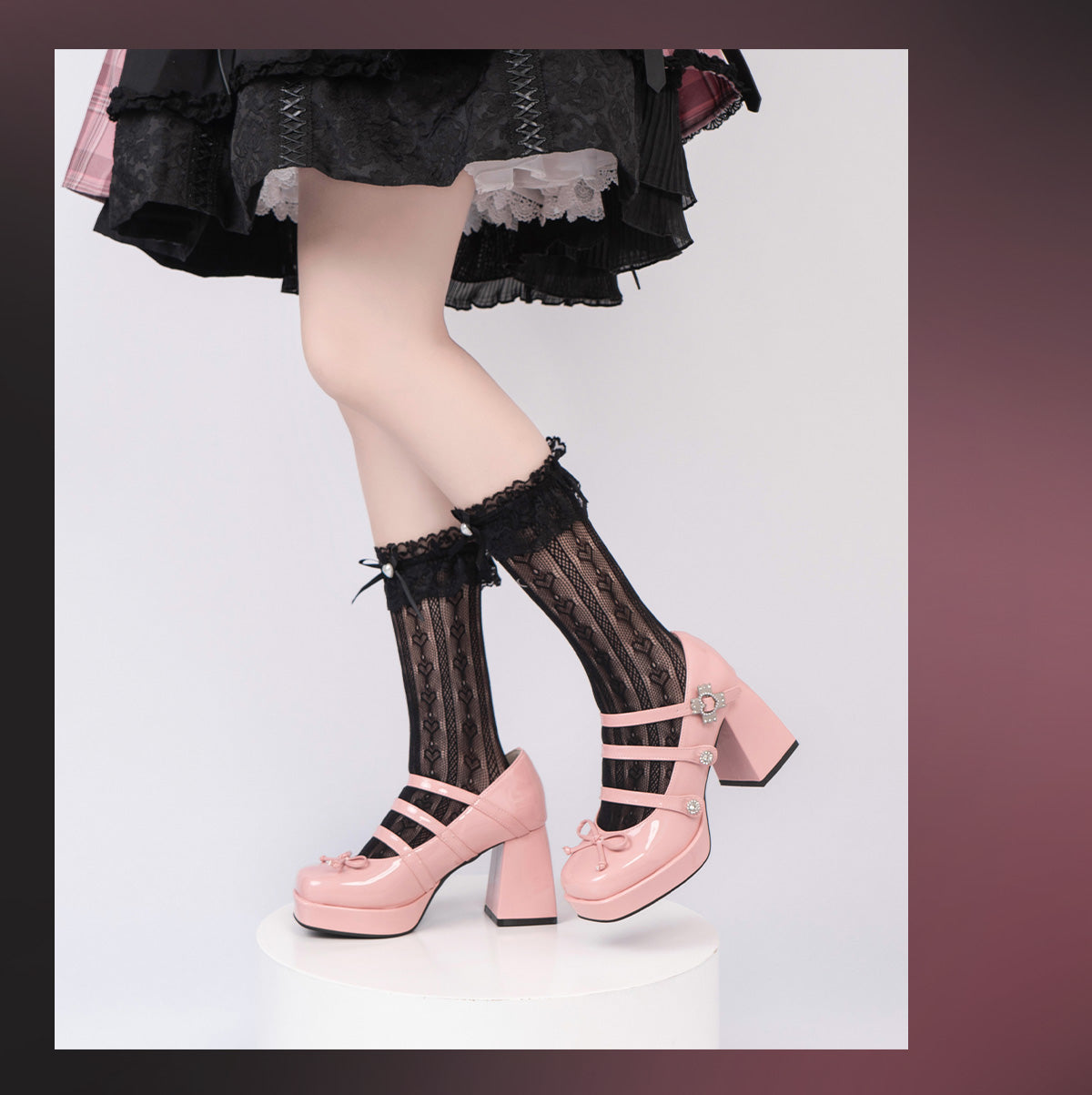 Sweet Angel Cute Kawaii Heels Lolita Shoes ON615