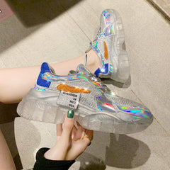 Laser Silver Cool Shoes BE777