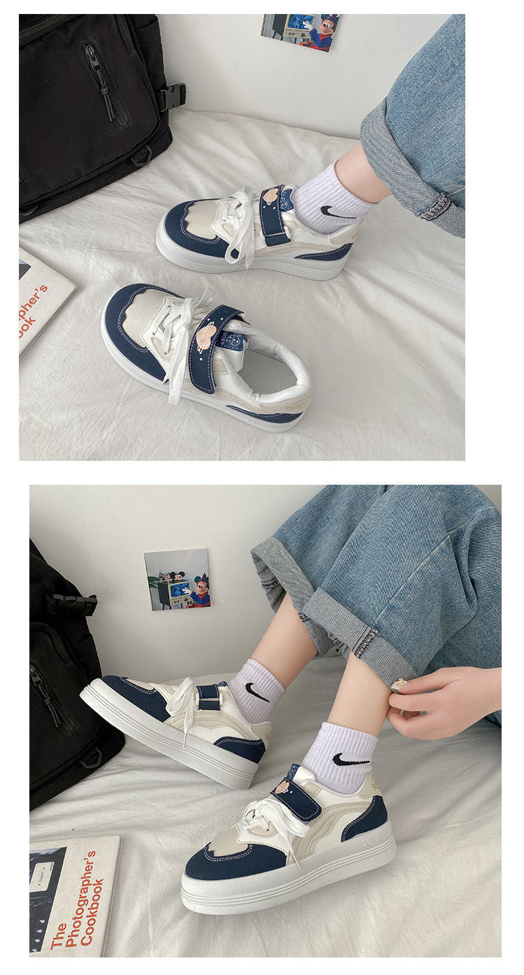 Kawaii Lolita White Spring Sport Shoes