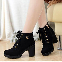 Final Stock! Harajuku Fashion Heels Boots