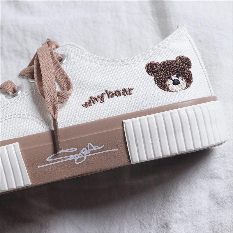 Harajuku Bear Kawaii Sports Shoes