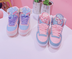 Cute Macaron Pink Shoes