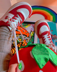 Strawberry Casual Red Shoes