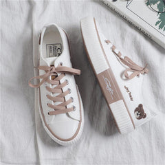 Harajuku Bear Kawaii Sports Shoes
