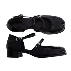 Vintage Red Mary Jane Sandals