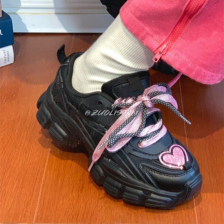 Pre-saleBlack Heart Sneakers
