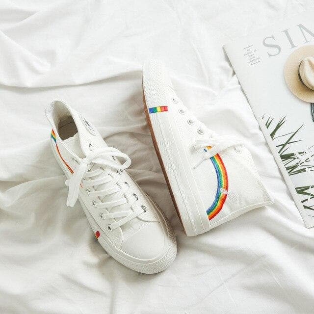 Rainbow Casual Canvas Shoes