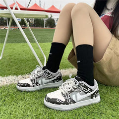 Vintage Casual Gray Shoes