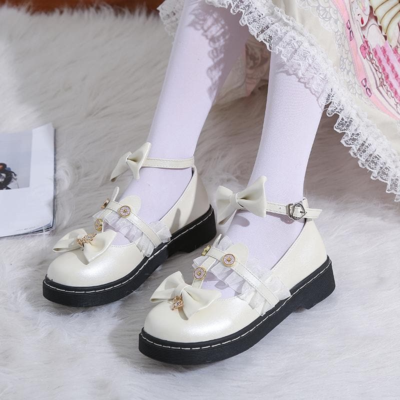 Lolita Vintage Little Leather Shoes