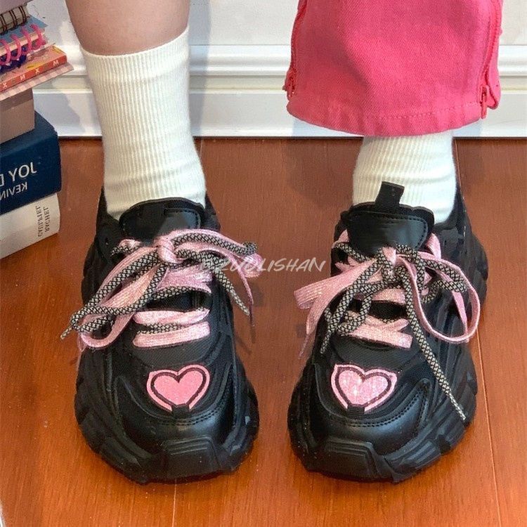 Pre-saleBlack Heart Sneakers