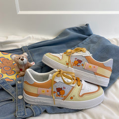 Ulzzang Sports Yellow Shoes