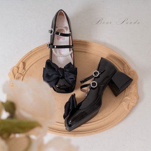Lolita Pastel Bow Knot Mary Janes Lolita Shoes ON07