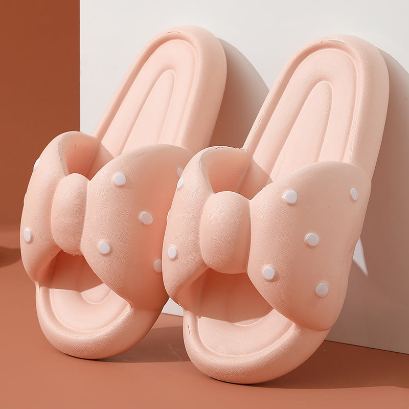 Kawaii Sweet 6 Colors PolkaDots Bow Sandals ON877
