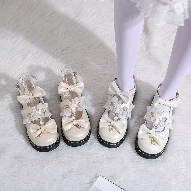 Lolita Vintage Little Leather Shoes