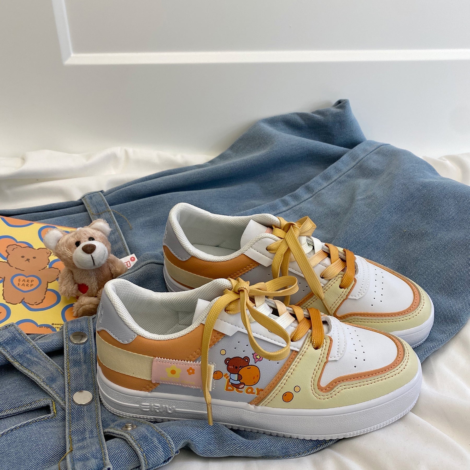 Ulzzang Sports Yellow Shoes