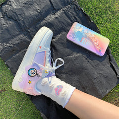 Kawaii Casual White Shoes BE967