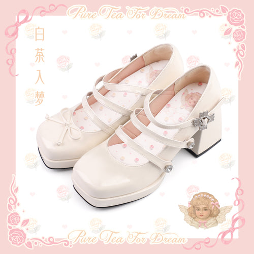 Sweet Angel Cute Kawaii Heels Lolita Shoes ON615