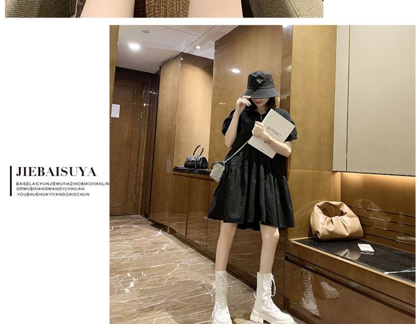 Lace Up Platform Boots YP227