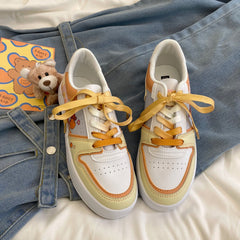 Ulzzang Sports Yellow Shoes