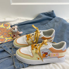 Ulzzang Sports Yellow Shoes