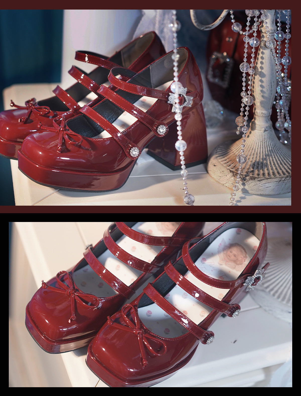 Sweet Angel Cute Kawaii Heels Lolita Shoes ON615