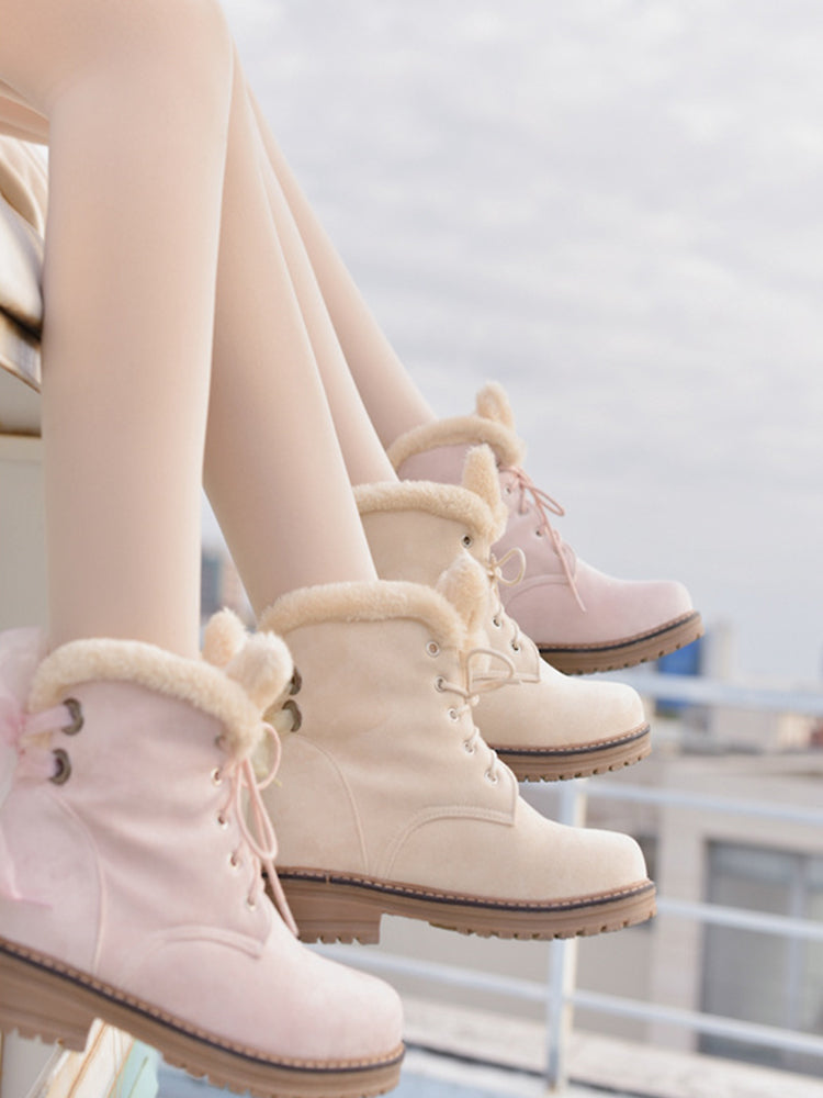 Soft Rabbit Kawaii Boots BE752