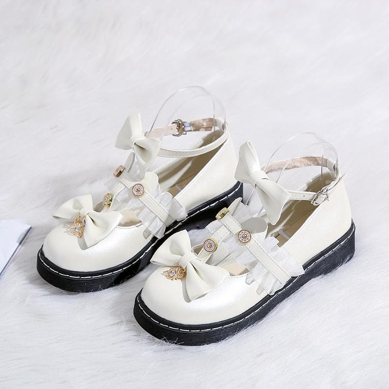 Lolita Vintage Little Leather Shoes