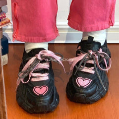 Pre-saleBlack Heart Sneakers