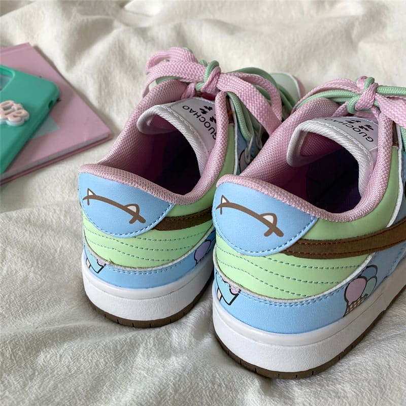 Heart Painting Sneakers